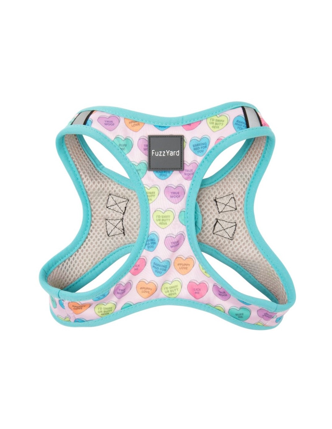 FuzzYard Step In Sele Candy Hearts XX-Small