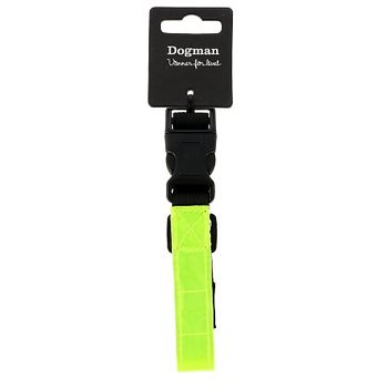 Dogman Reflexhalsband Gul 20mm x 22-33cm  X-Small
