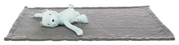 Trixie Junior Cuddly Set Filt/Björn Plysch 75x50cm Grå/Mint