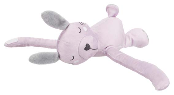 Trixie Junior Cuddly Set Filt/Björn Plysch 75x50cm Grå/Ljuslila - 8