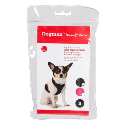 Dogman Comfort Mini Sele Rosa Medium, Hals 31cm & Bröst 53cm - 4