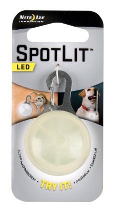 Niteize SpotLit LED Blink Lampa Vit - 6