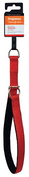 Dogman Professional Halvstryp Halsband Med Reflex 45cm Röd