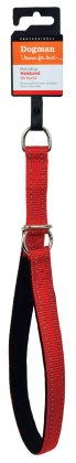 Dogman Professional Halvstryp Halsband Med Reflex 40 cm Röd - 2