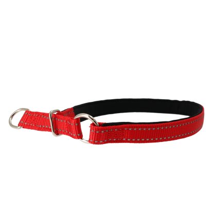 Dogman Professional Halvstryp Halsband Med Reflex 40 cm Röd - 3