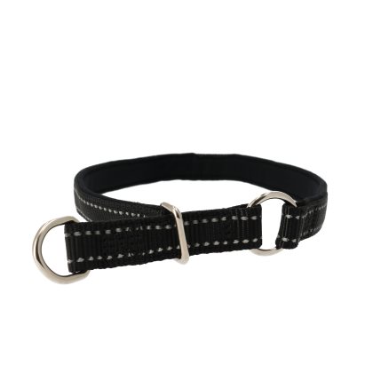 Dogman Professional Halvstryp Halsband Med Reflex 45cm Svart - 4