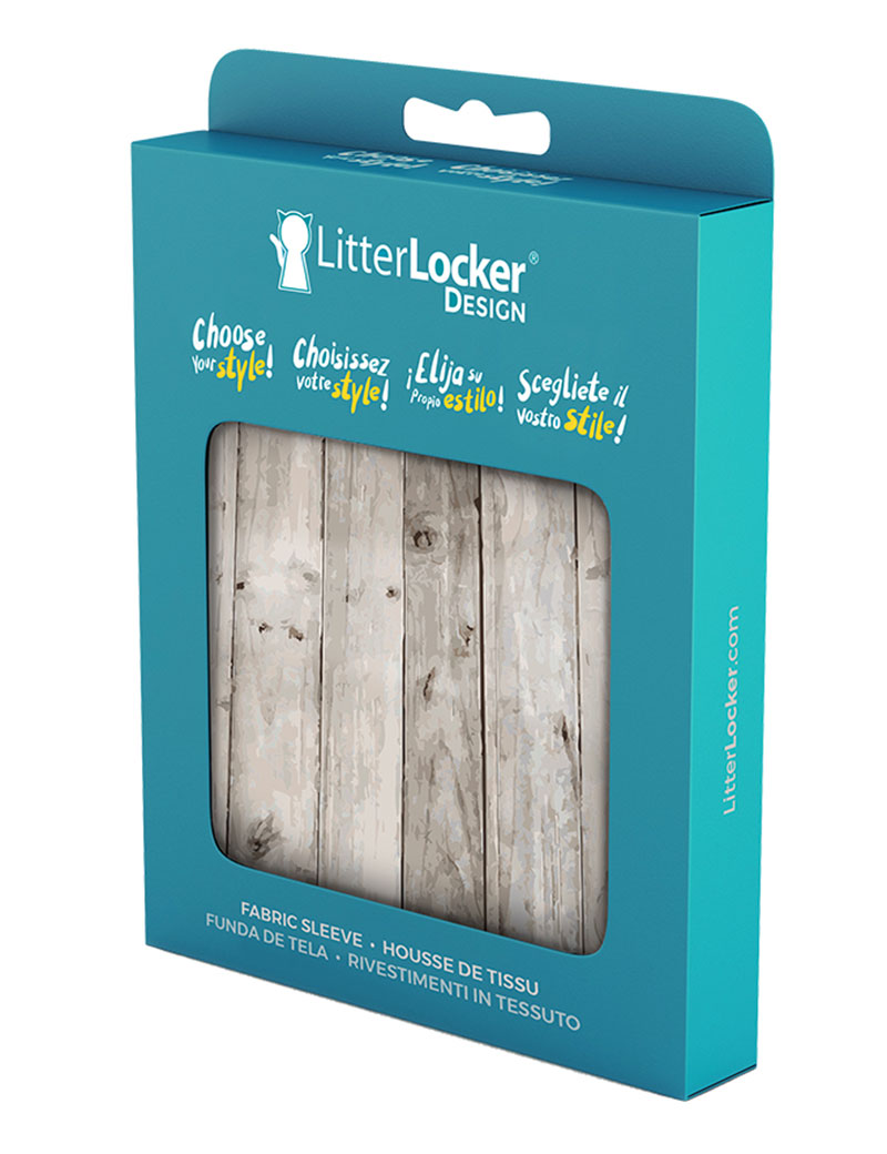 LitterLocker Design Sleeve Wood - 2