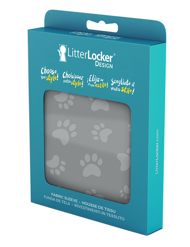 LitterLocker Design Sleeve Cat Paws - 2