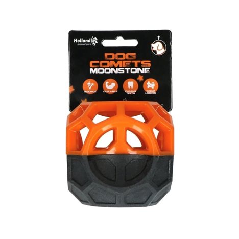 Hundleksak Dog Comets Moonstone Orange - 3