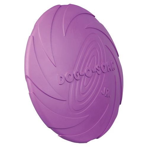 Hundleksak Frisbee Naturgummi Ø 18cm Lila