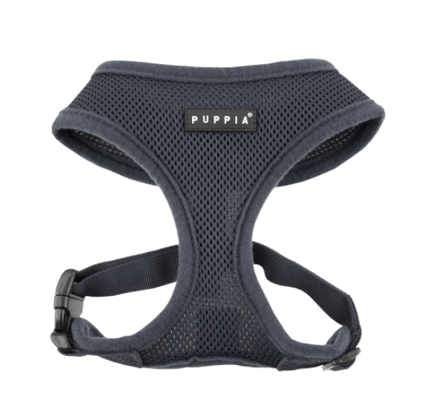 Puppia Soft Harness Grå