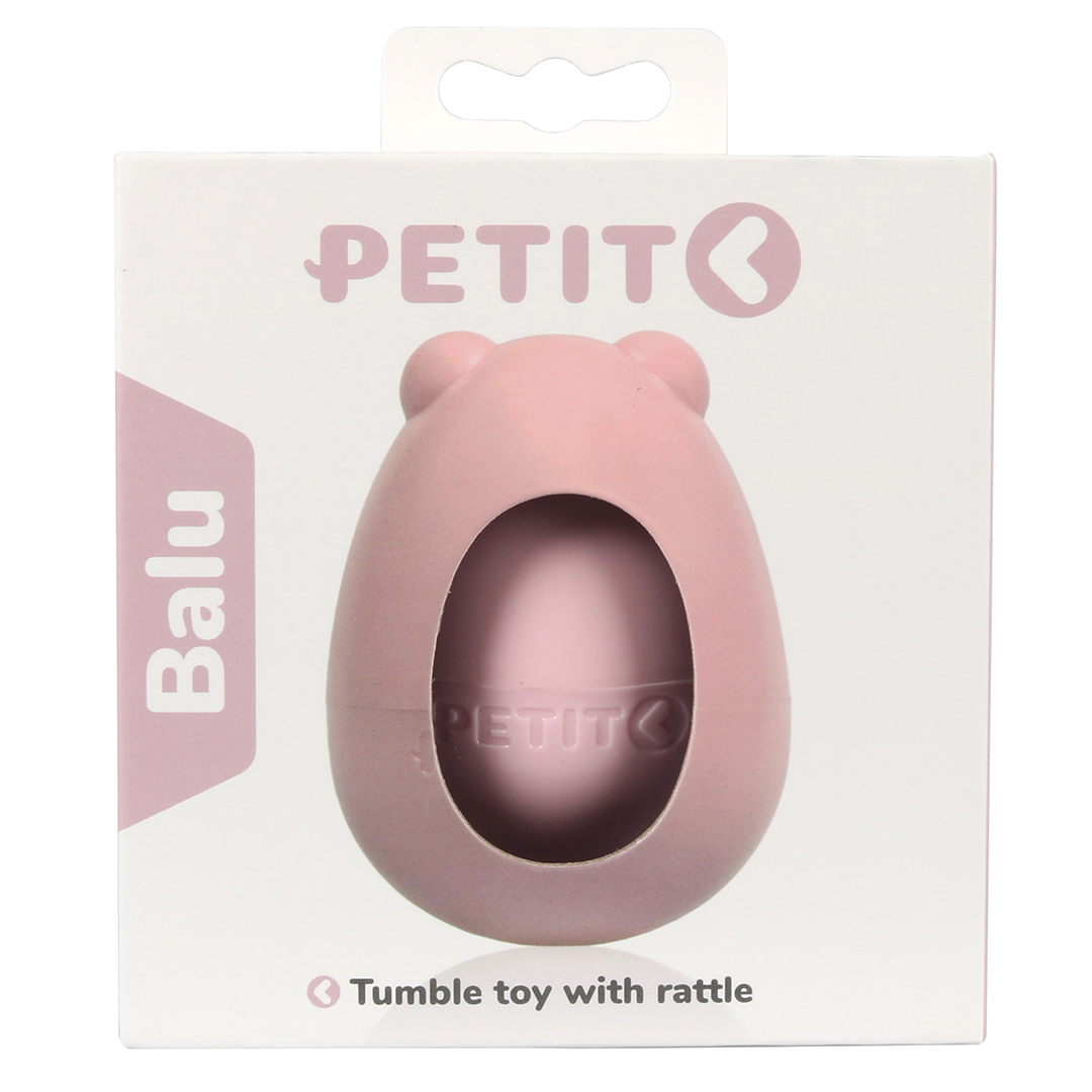 Petit-Balu Wobblande Skallra 8x6x6cm Rosa - 3