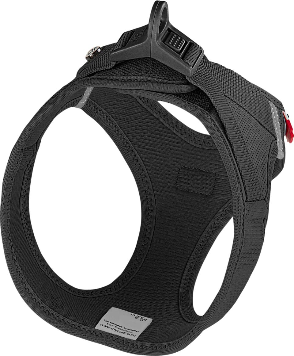 Curli Hundsele Vest Clasp Air-Mesh Svart Small - 2