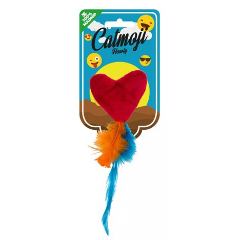 Kattleksak Emoji Madnip Hearty Ø6cm
