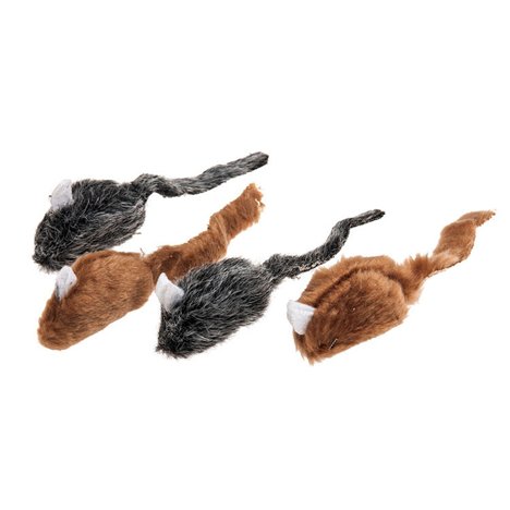 Leksak Pälsmus 4-pack