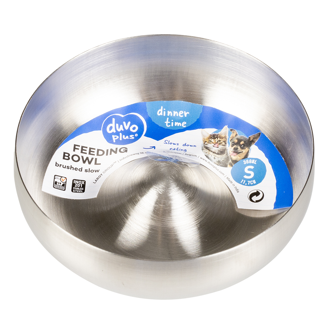 Duvo+ Borstad Rostfri Antihets Skål Medium Ø 16,6cm 1000ml - 2