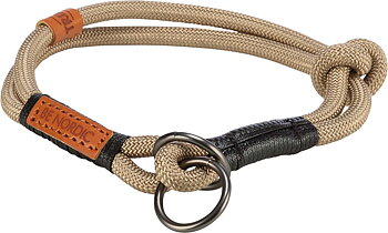 Trixie Hundhalsband Be Nordic Halvstryp X-Small-Small 30cm x Ø6mm Sand/Svart