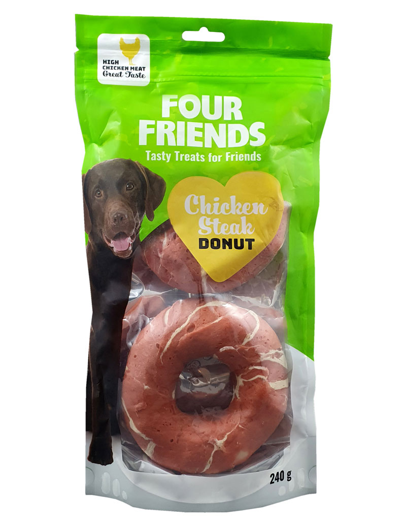 FourFriends Chicken Steak Donut 2-Pack 