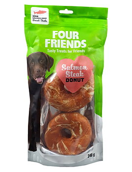 FourFriends Salmon Steak Donutn2-Pack OBS UTGÅTT BÄST FÖRE DATUM!