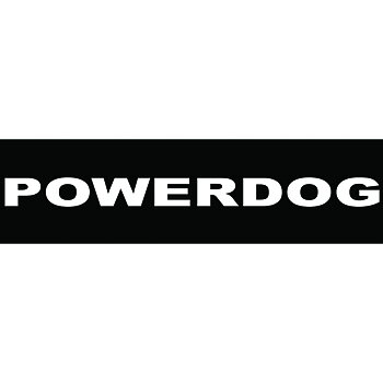 Julius-K9 Kardborremärke Powerdog Small 110x30 mm
