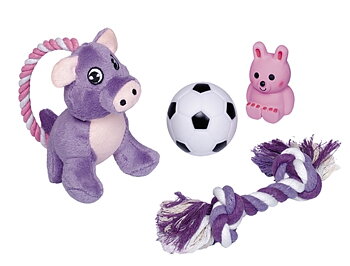 Nobby Hundleksaker Startkit Lila