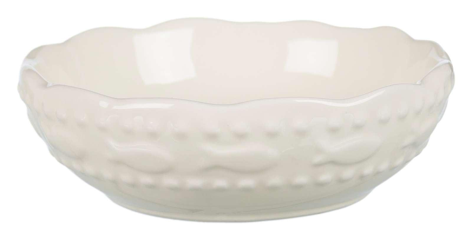 Kattskål 0,25 Liter Creme