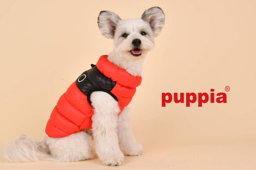 Puppia Hundtäcke Ultralight 2Colorway Gilet Röd/Svart - 6