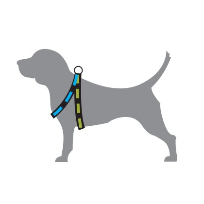 Kennel Equip Dog Harness Step In Active Large 70-85cm Orange - 3