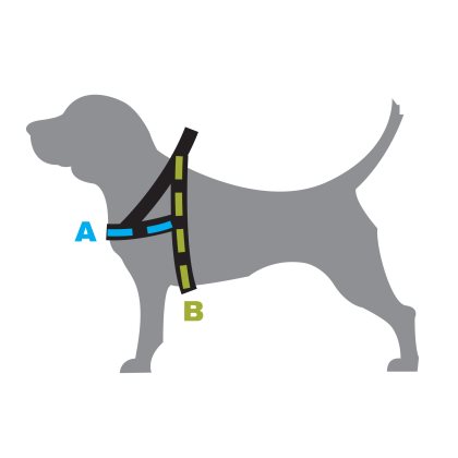 Kennel Equip Dog T-Harness Active Storlek 6 Rosa - 4