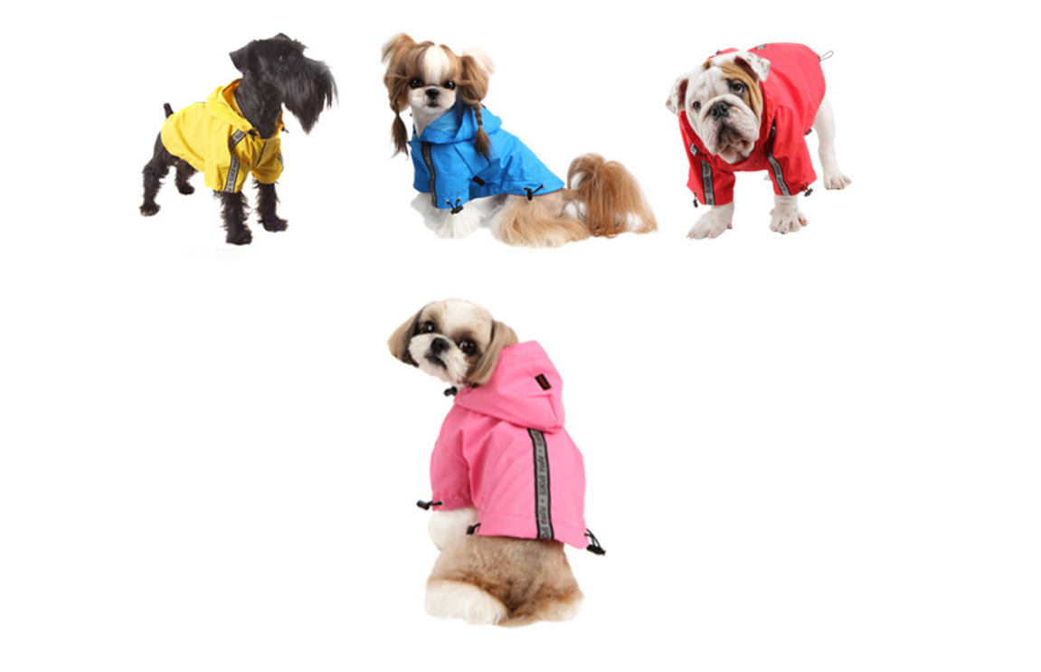 Puppia Base Jumper Regnjacka Rosa - 4