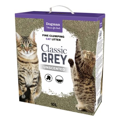 Dogman Kattsand Classic Grå 10 Liter 