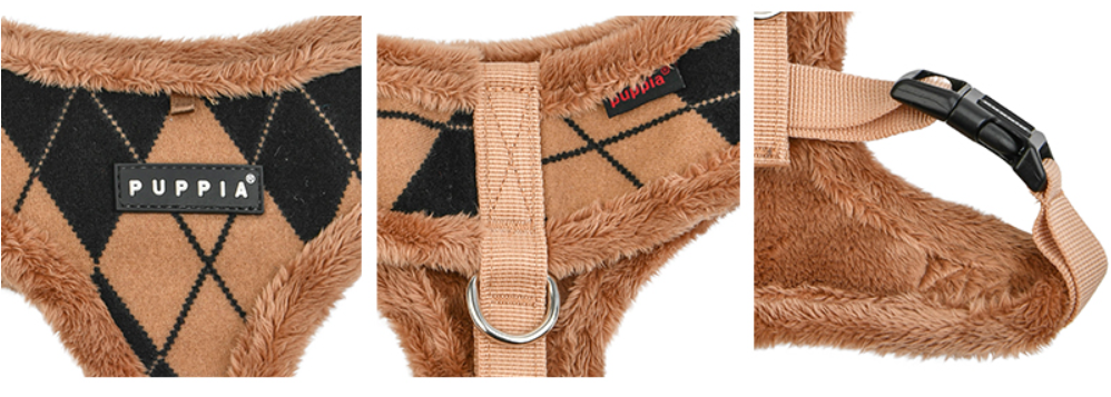 Puppia Jaden Sele Modell A Beige - 4