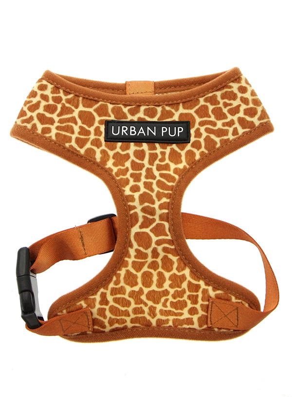 Urban Pup Giraffe Print Sele Brun Medium