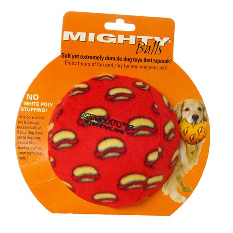 Hundleksak Mighty Ball No Stuff Röd 15x15x15cm - 3