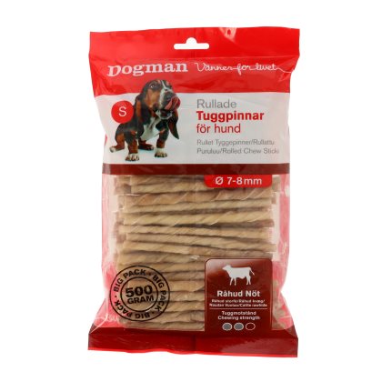 Dogman Rullade Tuggpinnar 100-Pack 
