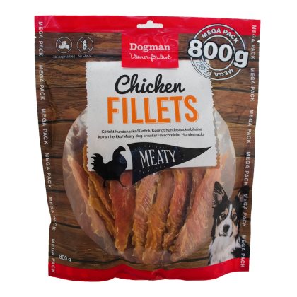 Dogman Chicken Fillets 800 Gram