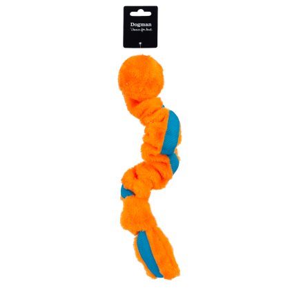 Dogman Leksak Stretchig Orange/Blå