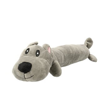 Dogman Plyschhund Karo Grå 32x8cm