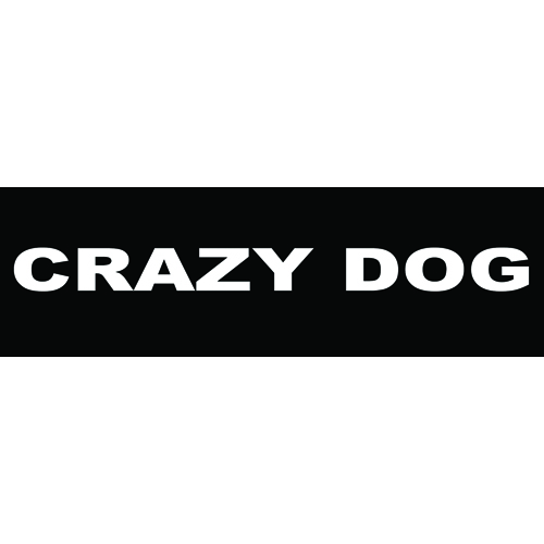 Julius-K9 Kardborremärke Crazy Dog