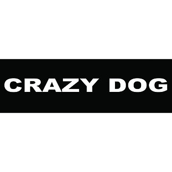 Julius-K9 Kardborremärke Crazy Dog