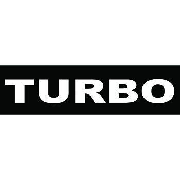 Julius-K9 Kardborremärke Turbo Large 160x50mm