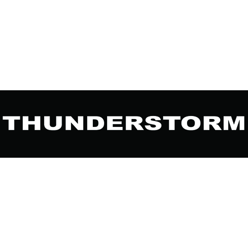 Julius-K9 Kardborremärke Thunderstorm Small 110x30 mm