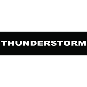 Julius-K9 Kardborremärke Thunderstorm Small 110x30 mm