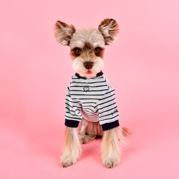 Pinkaholic Hundtröja Hashtag Marinblå - 8