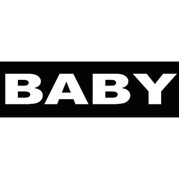 Julius-K9 Kardborremärke Baby Large 160x50 mm