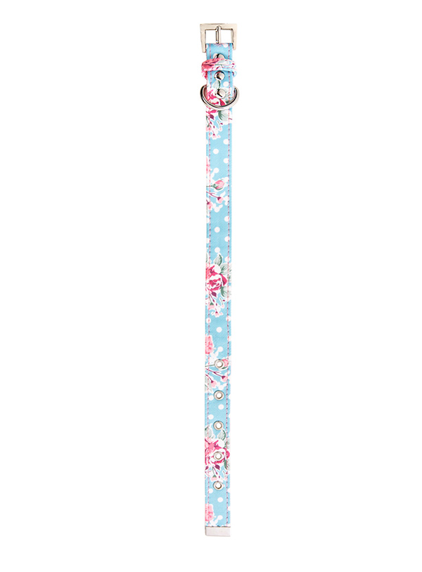Urban Pup Vintage Rose Blommigt Halsband Medium - 6