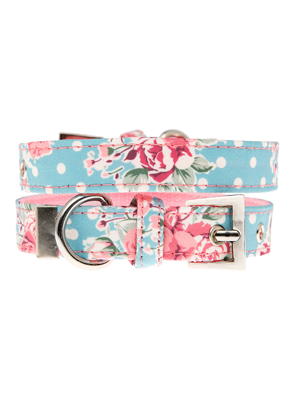 Urban Pup Vintage Rose Blommigt Halsband Large - 3
