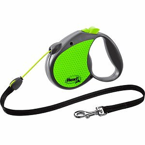 Flexi Neon Reflect Cord Grön Medium