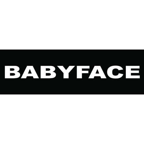 Julius-K9 Kardborremärke Babyface Large 160x50 mm