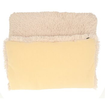 Dogman Dog Pillow Shaggy Beige 85x55cm